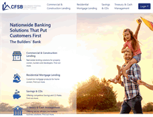 Tablet Screenshot of coloradofederalbank.com